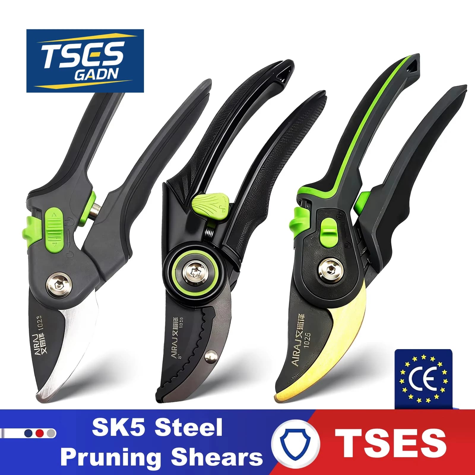 Steel shears TSES SK5 Shelf shears, shears, garden shears, shears for branches Garden tools