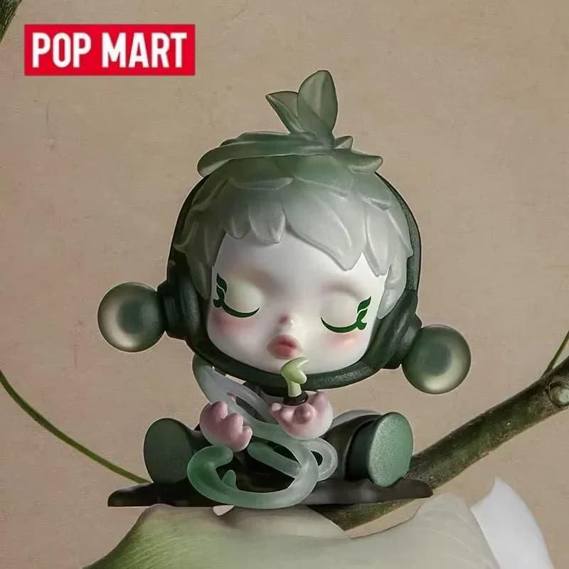 POP MART SKULLPANDA L'inchiostro Plum Blossom Series Blind Box Mystery Box Guess Bag Toys Doll Cute Desktop Ornament Collection Anime