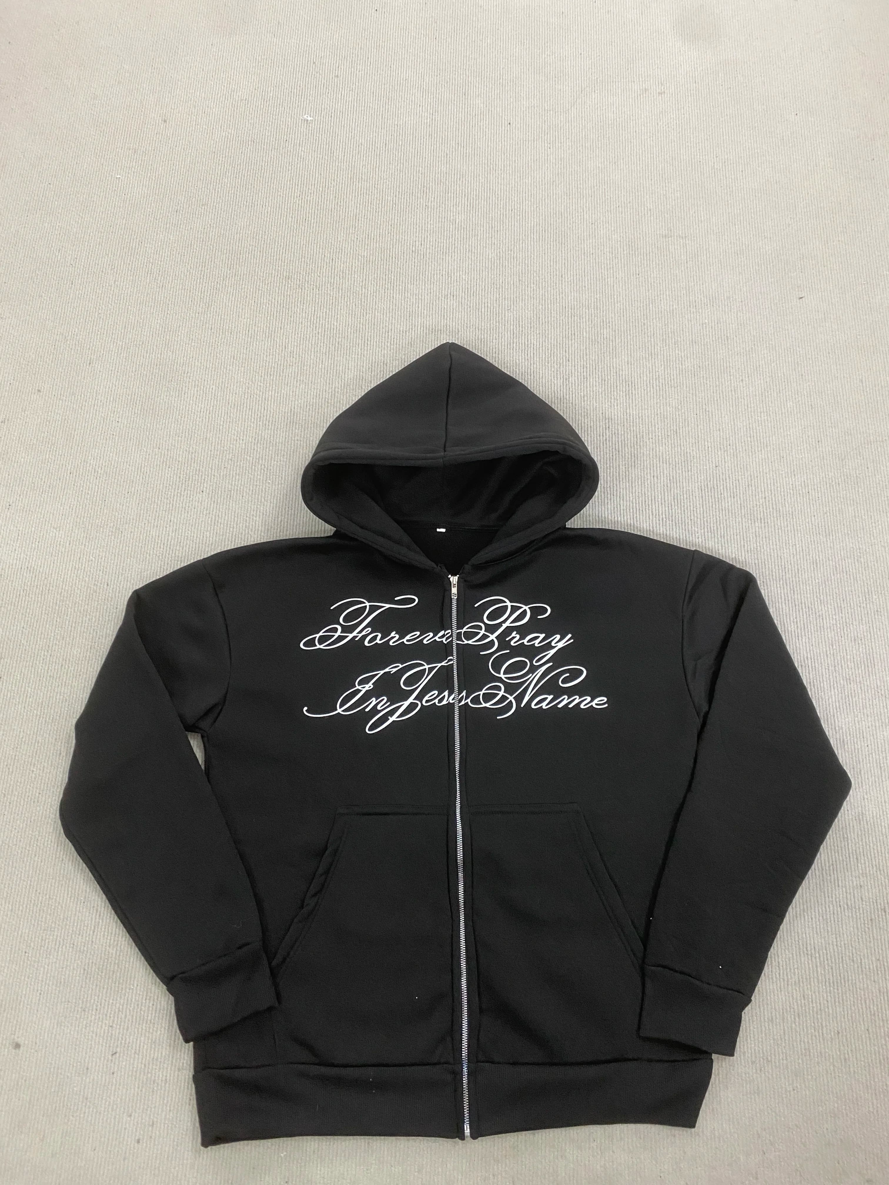 Fashionable and trendy printed hoodie, autumn and winter Gothic street style casual retro pullover jacket for men and women