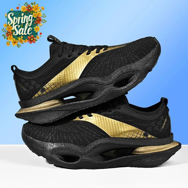 Scarpe da Corsa con Piastra in Carbonio e Ammortizzazione ad Aria, Traspiranti e Leggere per Uomo e Donna, Sneakers Atletiche Comode e Antiscivolo
