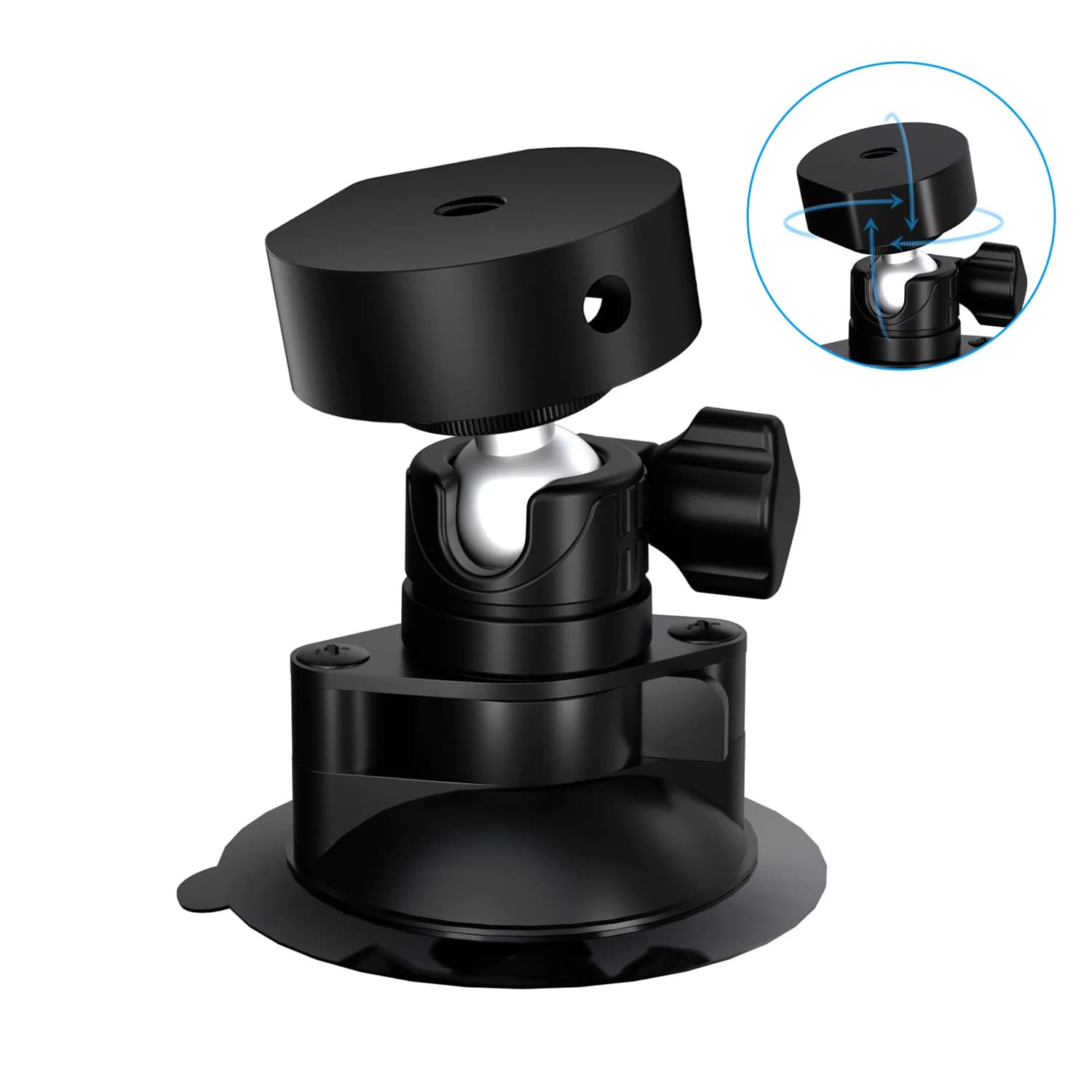 Supporto a ventosa per Starlink Mini, installazione rapida, staffa in metallo resistente per auto/camper/barca/yacht