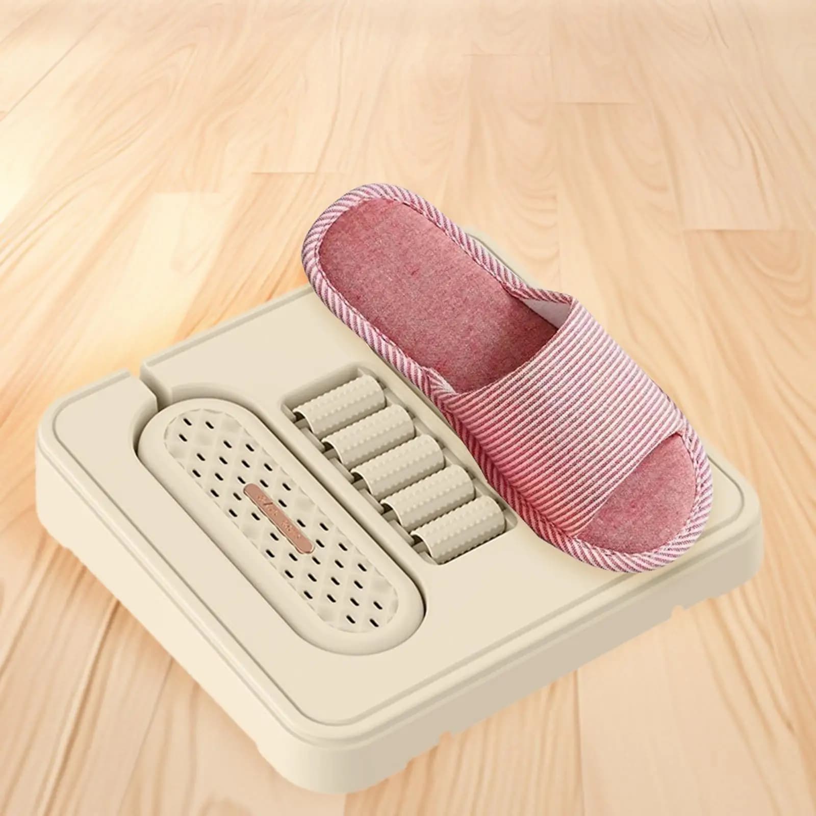 Asciugatore Elettrico per Scarpe e Stivali con Rimozione Odori, Pedali di Controllo Temperatura, Deumidificatore Retrattile per Scarpe, Cappelli, Stivali da Lavoro e Calzini