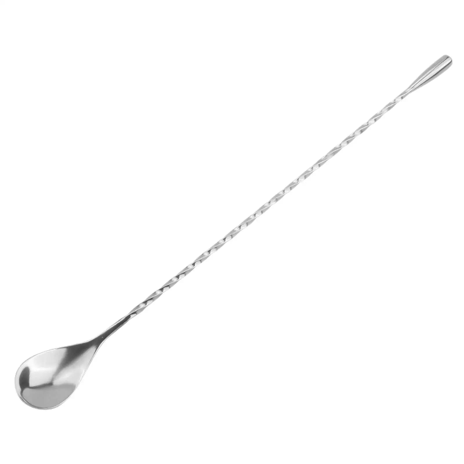 Cocktail Mixing Spoon Stirrer Stirring Tea Spoon Stirring Spoon Stainless Steel for Tea Tall Cups Juice Cocktail Shaker Dessert