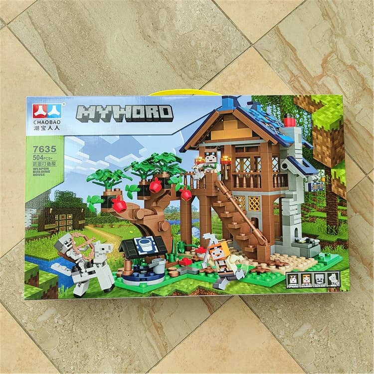 World of Warcraft: Set Costruzioni Armi e Case, Puzzle, Scatola Regalo, Giocattolo per Bambini, Mattoncini Magnetici, Attrezzatura Eonale