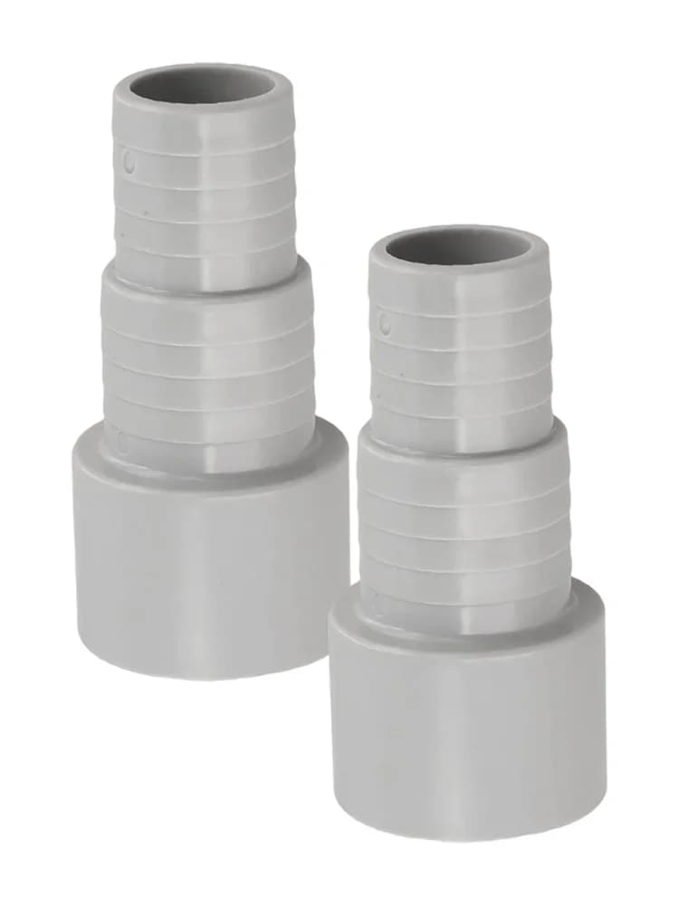 Adattatore per Tubo Pompa Piscina 1/2/3 Pezzi Ø50 mm, Connettore Ugello per Tubi Interni Ø32/Ø38 mm, Accessori Ricambi Attrezzature Piscina