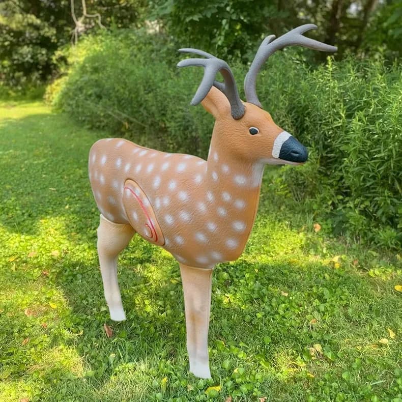 3D Self-healing PU Foam Animal Archery Target,Waterproof Boar Archery Target Ground-staked for Outdoor Hunting Shooting Practice