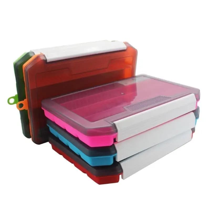 Y1UC Clear Box Holder for Case Tackle Boxes with Removable Divide