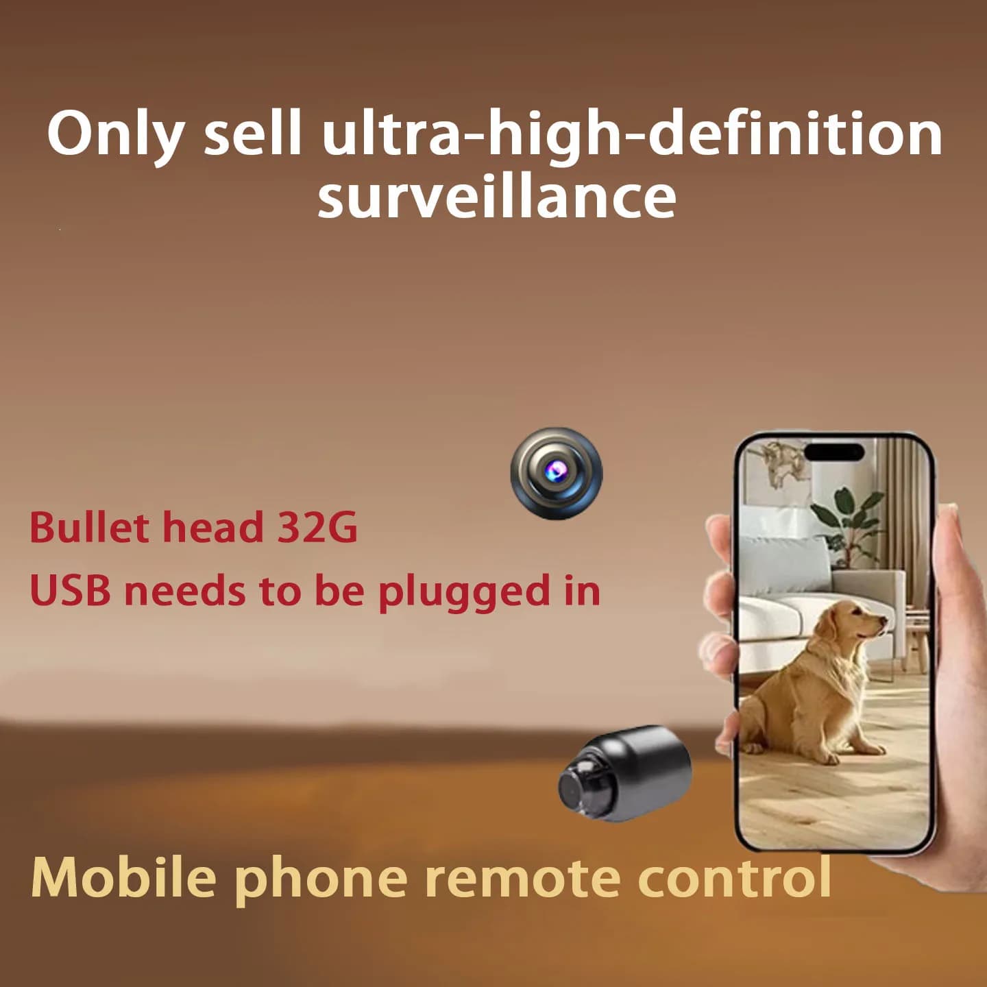 Telecamera compatta intelligente di marca Mini telecamera per visione notturna Full HD wireless adatta per il monitoraggio domestico di animali domestici Wifi collegato al telefono cellulare Mini telecamera portatile remota Allarme di rilevamento del movimento Telecamera stenopeica non nascosta Micro invisibile