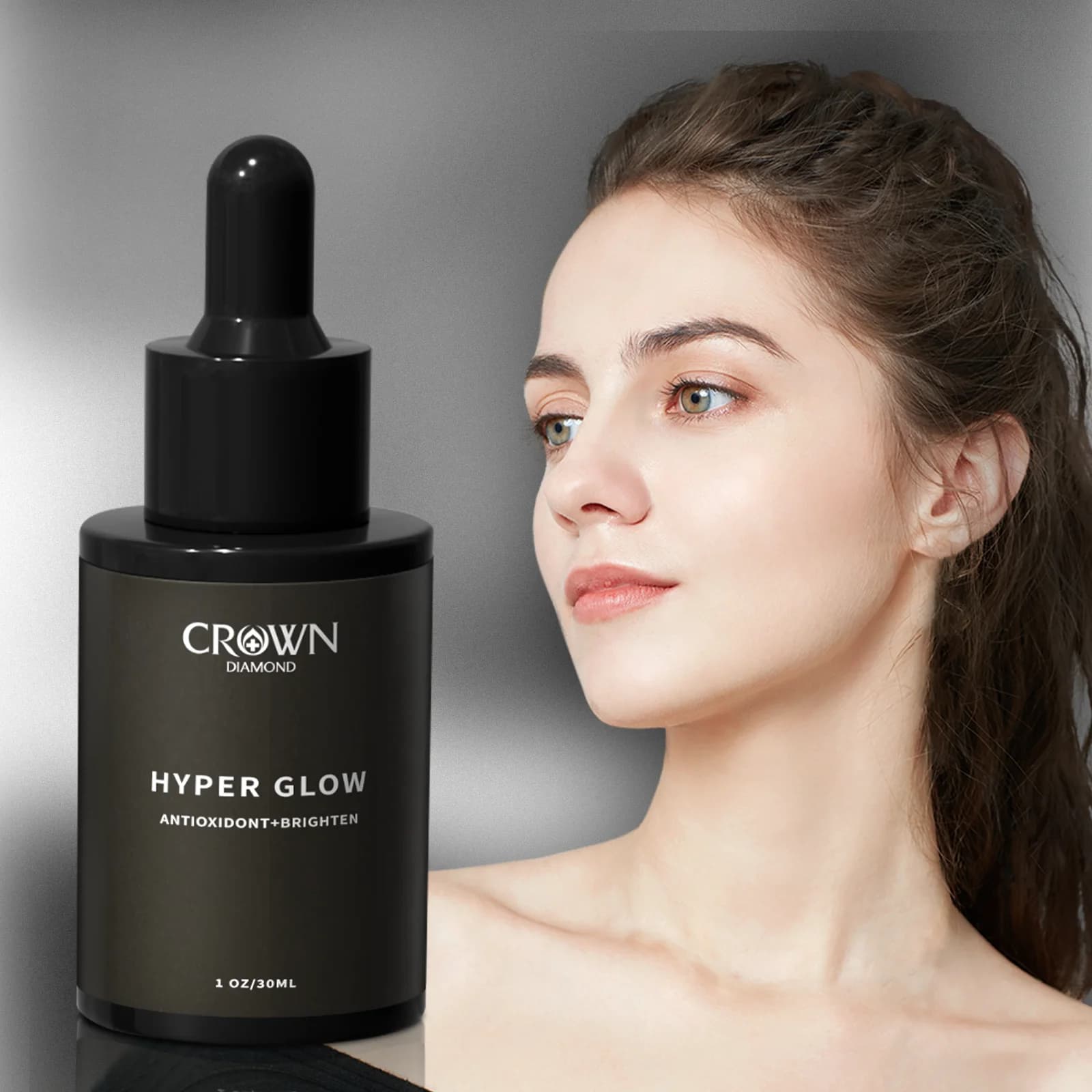 Serum 5 in 1 with Hyaluronic Acid for Skin Care, Siero Viso Rassodante, Hydratante Profondo, Non Comedogenic, Vitamin C for Skin Texture