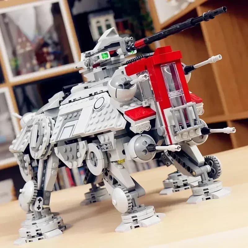 1082PCS AT-TE All Terrain Walker Building Blocks Compatible with DIY Assemble Bricks Toys for Kids Boy Birthday Gifts