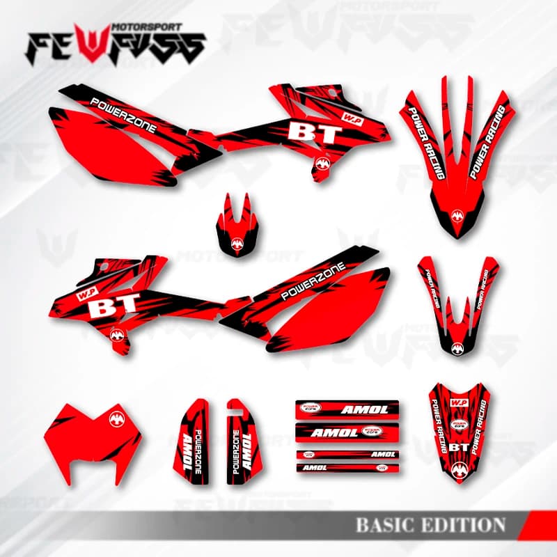 Fewfuss Grafica Decalcomanie Adesivi Moto Sfondo Personalizzato Per BETA 2011 2012 2013 2014 2015 2016 2017-2020 BETA RR 50 005