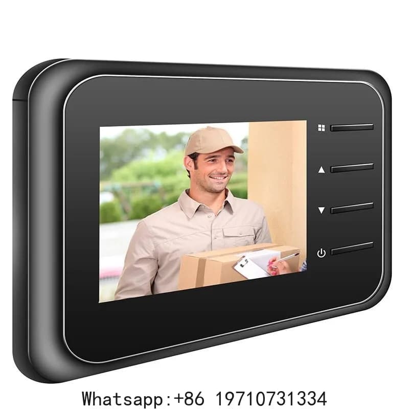 Smart Cat Eye Video Doorbell Electronic Doormirror Smart Doorbell