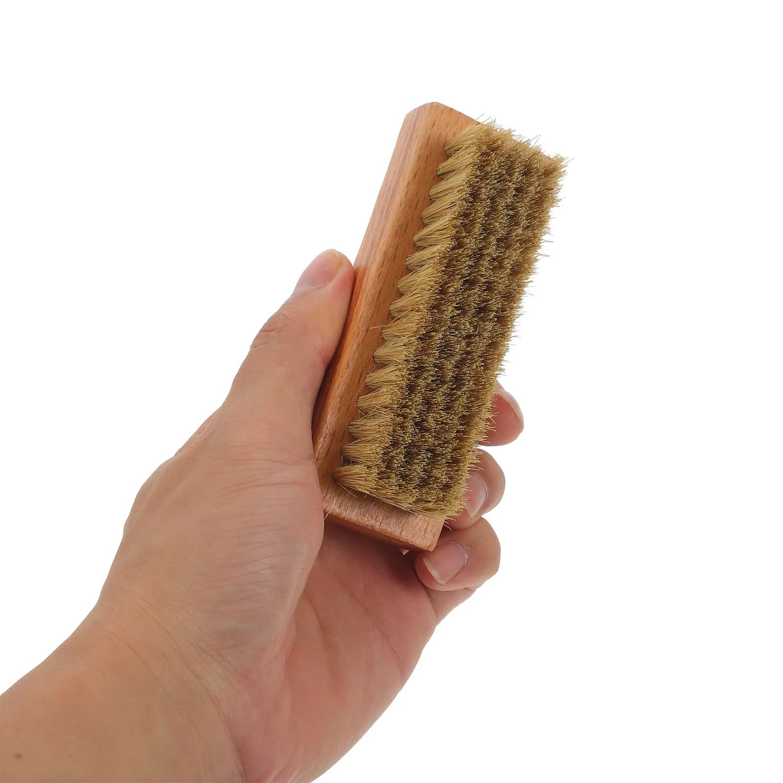 Spazzola per Bucato a Setole Morbide, Strumento di Pulizia Premium in Legno per Lavaggio Vestiti e Pulizia Scarpe, Spazzola in Legno per Uso Domestico