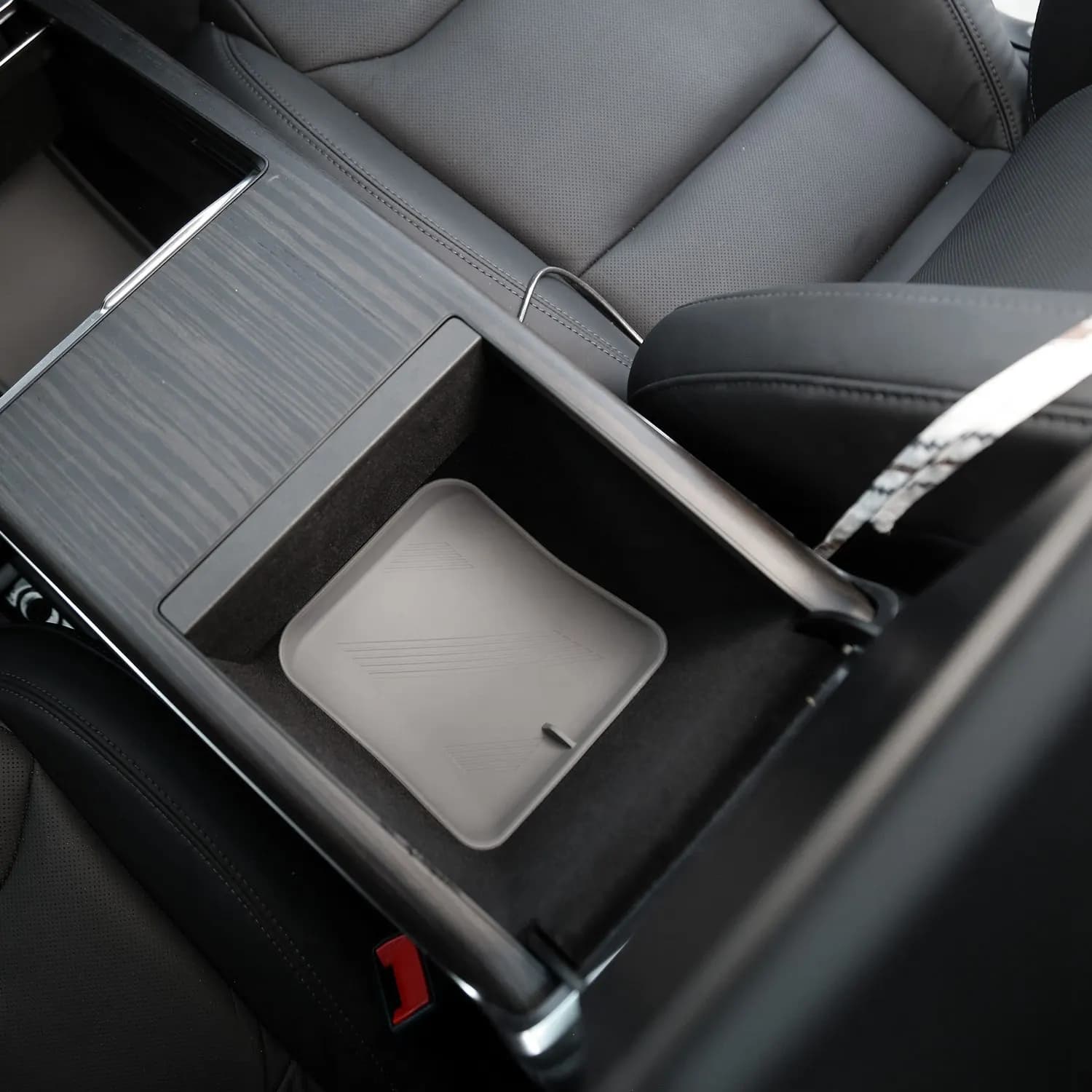 AEA6 - Cuscinetti Protettivi per Vano Portaoggetti Bracciolo per Tesla Model X S, Accessori Interni Auto