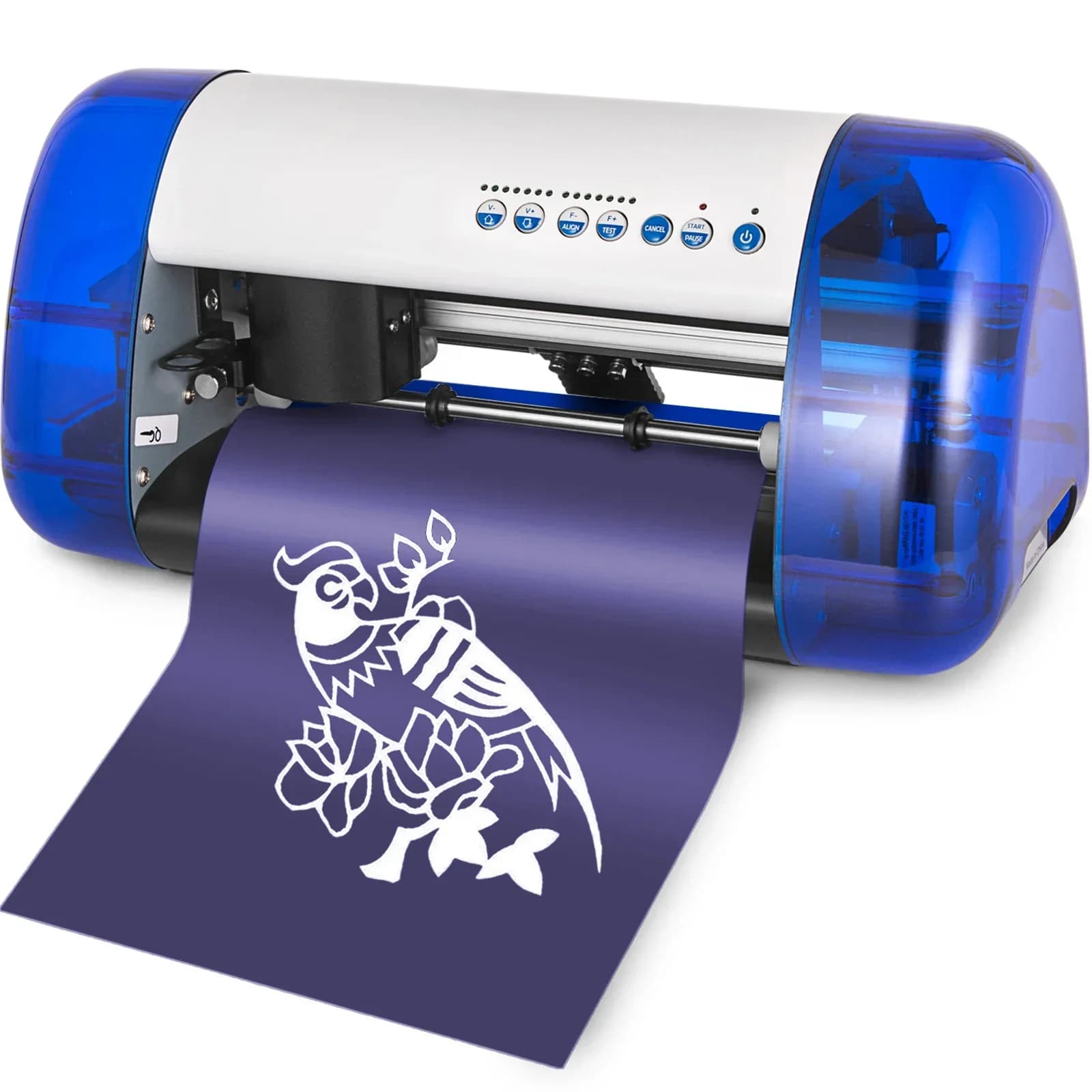 Plotter laser A4 Mini plotter da taglio Plotter laser Cuter Mini taglierina per intaglio del vinile con funzione di taglio del contorno