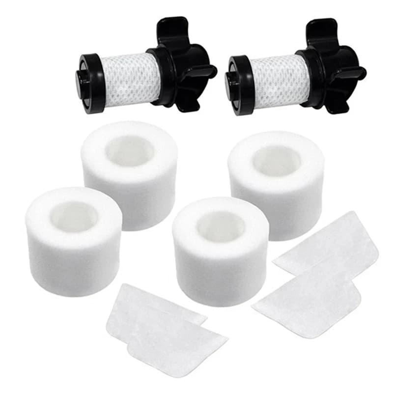 Filter 4X + 8 Pack Filters Compatible For Shark Ionflex Duoclean Vacuum Ic205 If100 If150 If160 If170 If180 If251 If200 If201 If