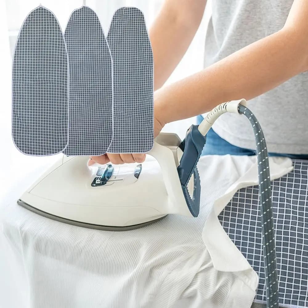 Tovaglia da stiro Tappetino per tavola in cotone Tappetino per coperta Tappetino resistente al calore Tatto da stiro anti-scottatura Copertura imbottita Protezione per vestiti
