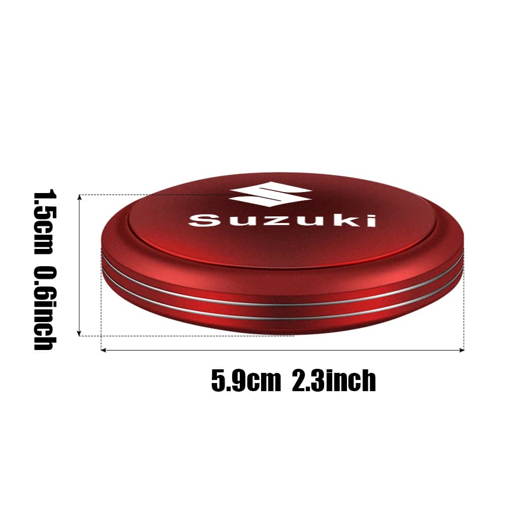 Deodorante per auto, diffusore di aromaterapia per interni, purificatore d'aria per Suzuki ALTO Samurai Grand Vitara Swift IGNIS Coprimozzo per auto