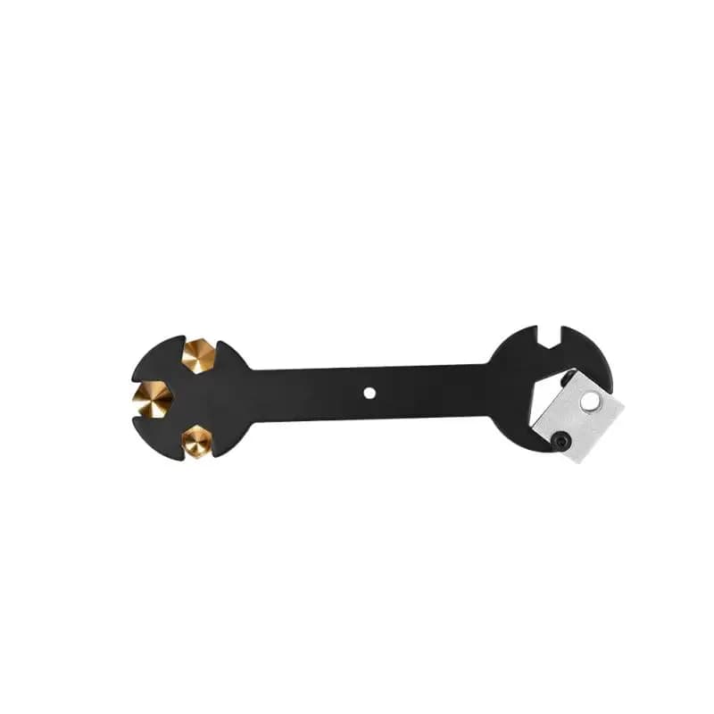 Chiave 5 in 1 da 6mm a 20mm in acciaio, chiave piatta per ugelli E3D MK8 MK10, strumento per stampanti 3D