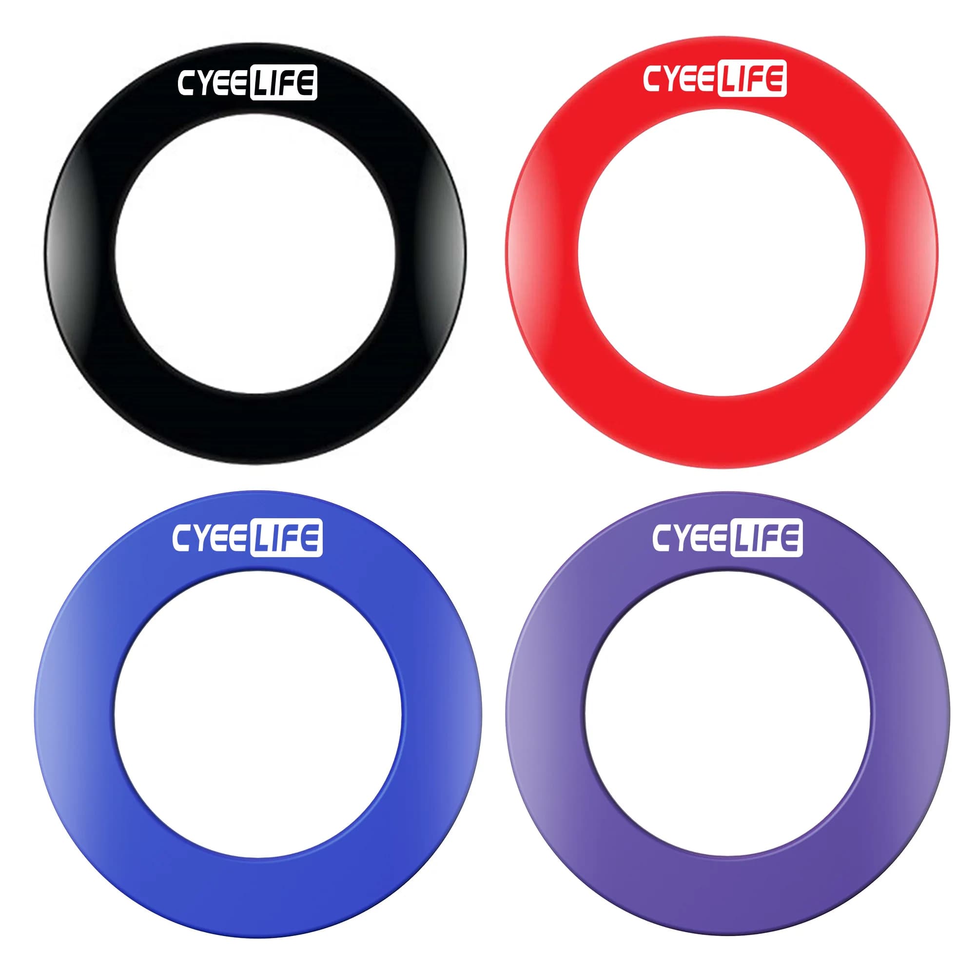 Cyeelife PU Dartboard Surround, Wall Protector Ring for Steel Tip & Soft Tip Darts, Universal Fit for Standard Sisal Board