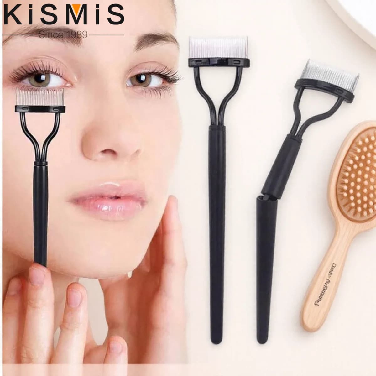 New Foldable Foldable Black Eyebrow Peel Combo Eyebrow Applicator Mascara Guide Eyelash Care Tool