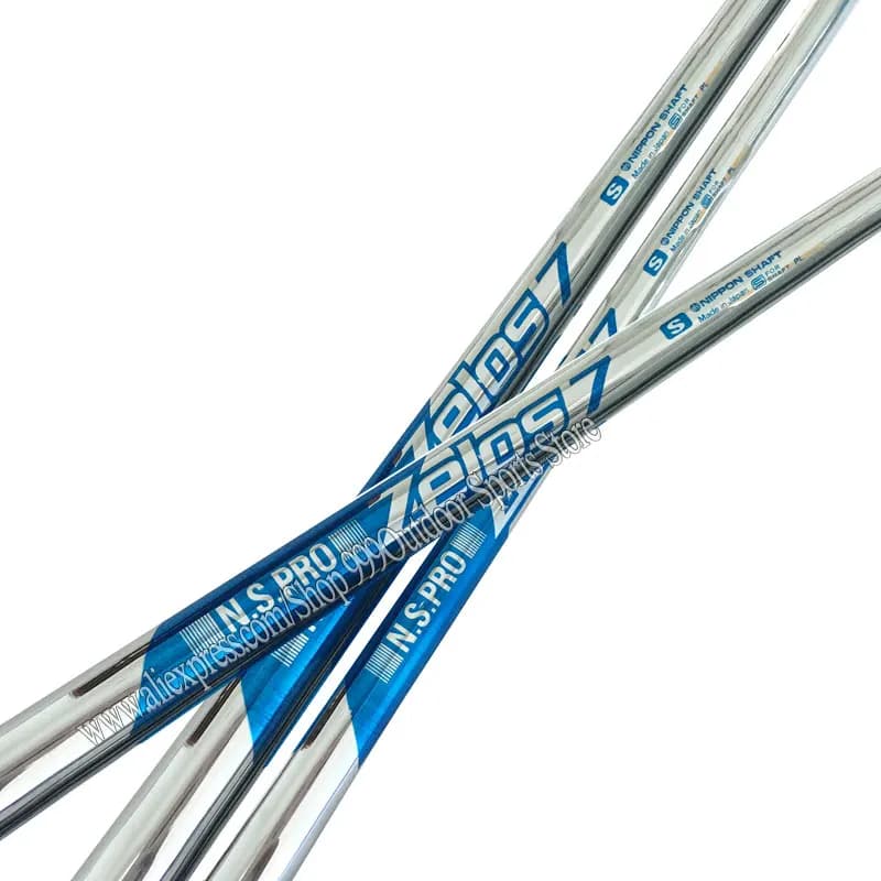 Ferri da golf Asta da golf per uomo NS PRO Zelos 7 Mazze da golf Asta Putter Albero in acciaio R/S/Flex