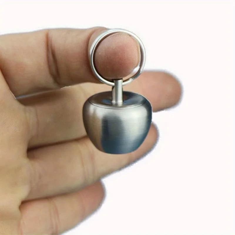 Portapillole impermeabile in acciaio inossidabile Mini portapillole Apple Contenitore per capsule di vitamine per compresse Strumento di pronto soccorso all'aperto