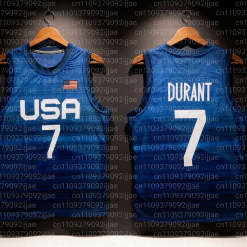 Nuova Maglia Estiva da Basket per Competizioni Sportive Genitore-Figlio, Uniforme della Squadra USA, Top Senza Maniche Traspirante e ad Asciugatura Rapida per Sport all'Aperto
