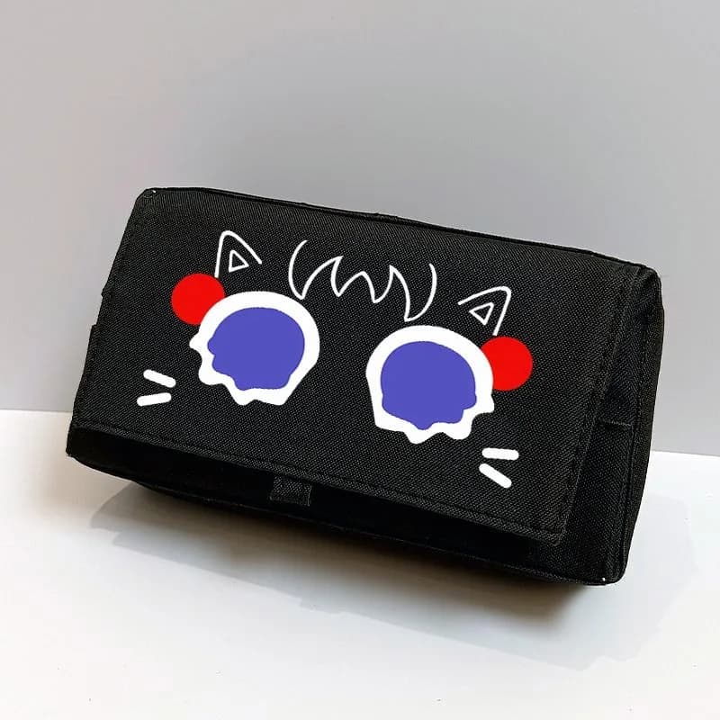 Gioco Anime Genshin Impact Cosplay Wanderer Balladeer Tela ad alta capacità Flip Pen Bag Astuccio Regali di cancelleria