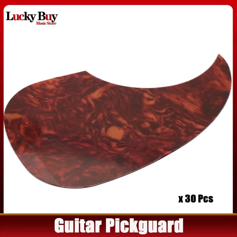 30pcs battipenna per chitarra acustica Pick Guard battipenna in celluloide autoadesiva adatta per chitarre da 40 "41"