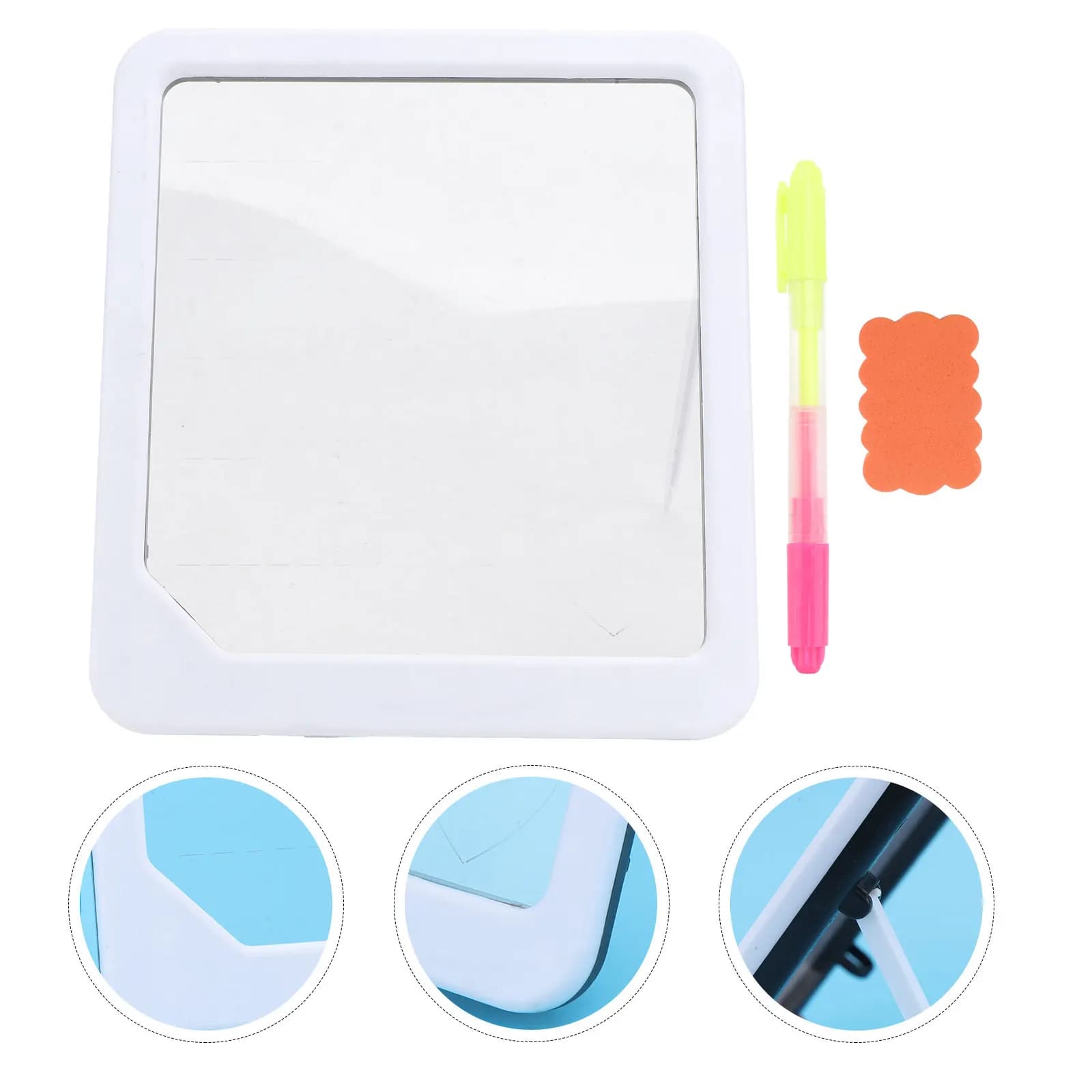Set di 1 Tavoletta Grafica LED per Bambini, Lavagna Portatile per Scrittura a Mano, Lavagna Educativa Cancellabile, Basso Consumo Energetico