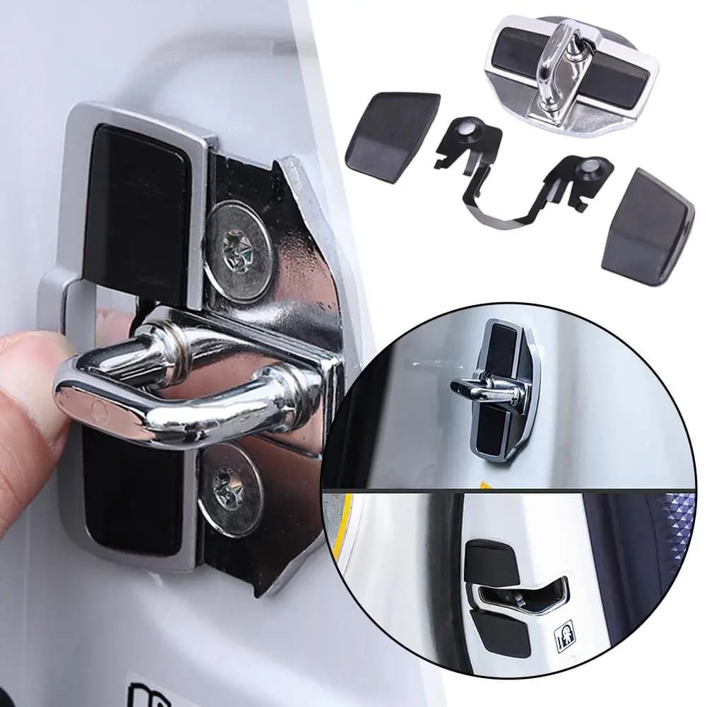 RD Stabilizzatore Porta Serratura Della Porta Protezione Chiusure Tappo di Copertura Per Lexus Tutte Le Serie ES GX460 LC LS LX NX RX UX N7J2