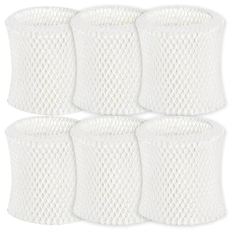 Filtro di ricambio per umidificatore per comodino e asilo nido, confezione da 6 filtri di ricambio per l'assorbimento dell'umidificatore