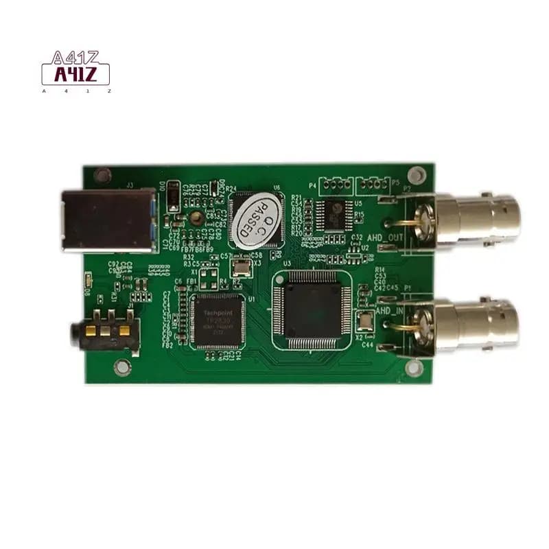 A41Z-AHD CVBS CVI TVI To USB Video Converter AHD Audio Video Capture Card Module 1080P Analog HD Drive Free With Loop Out