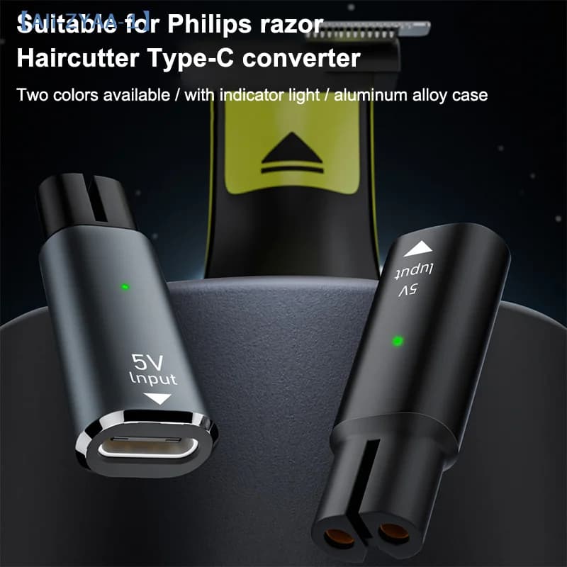 eZYAA-1e1 pc 5V Type-C Charger Converter for OneBlade QP2724 QP2834 QP1424 QP1924 QP4631