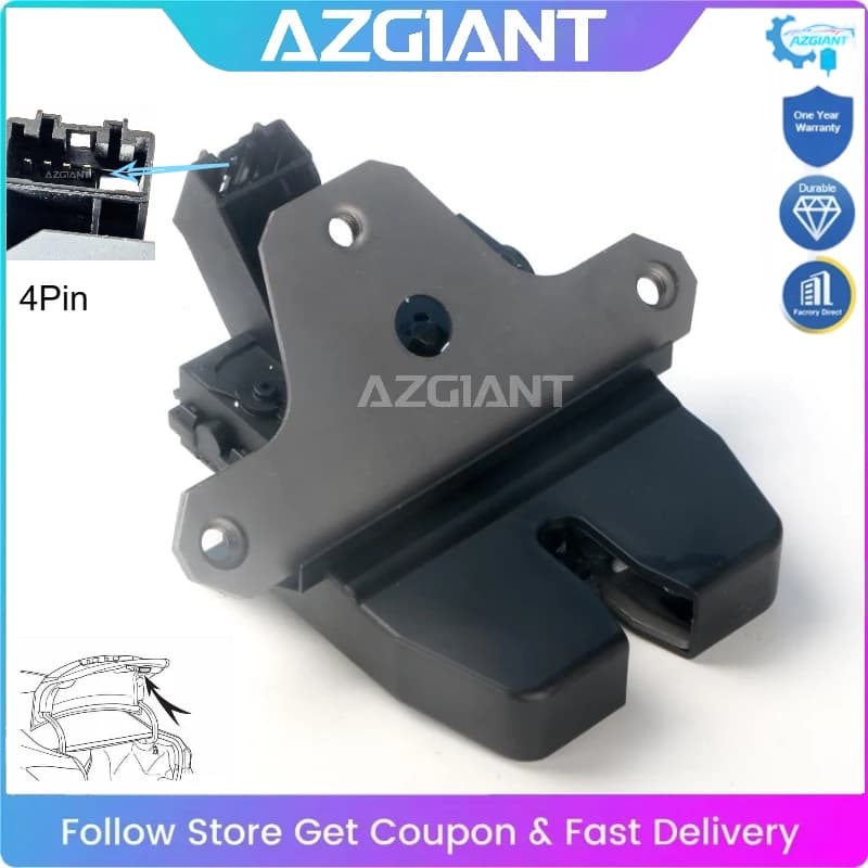 AZGIANT Power Trunk Lock Latch Motore Attuatore per Land Rover Range Rover Evoque L538 Sport L320 Freelander 2 L359 Sostituzione