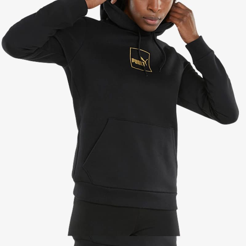 Puma Authentic New Women's Velvet Warm Sports and Leisure Hoodie 847691-01