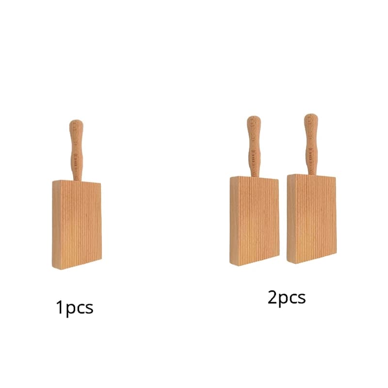 Tavola per fare la Pasta, tavola per Gnocchi, tavola per Gnocchi in legno di faggio raschietto per Pasta per Pasta e burro coltivato