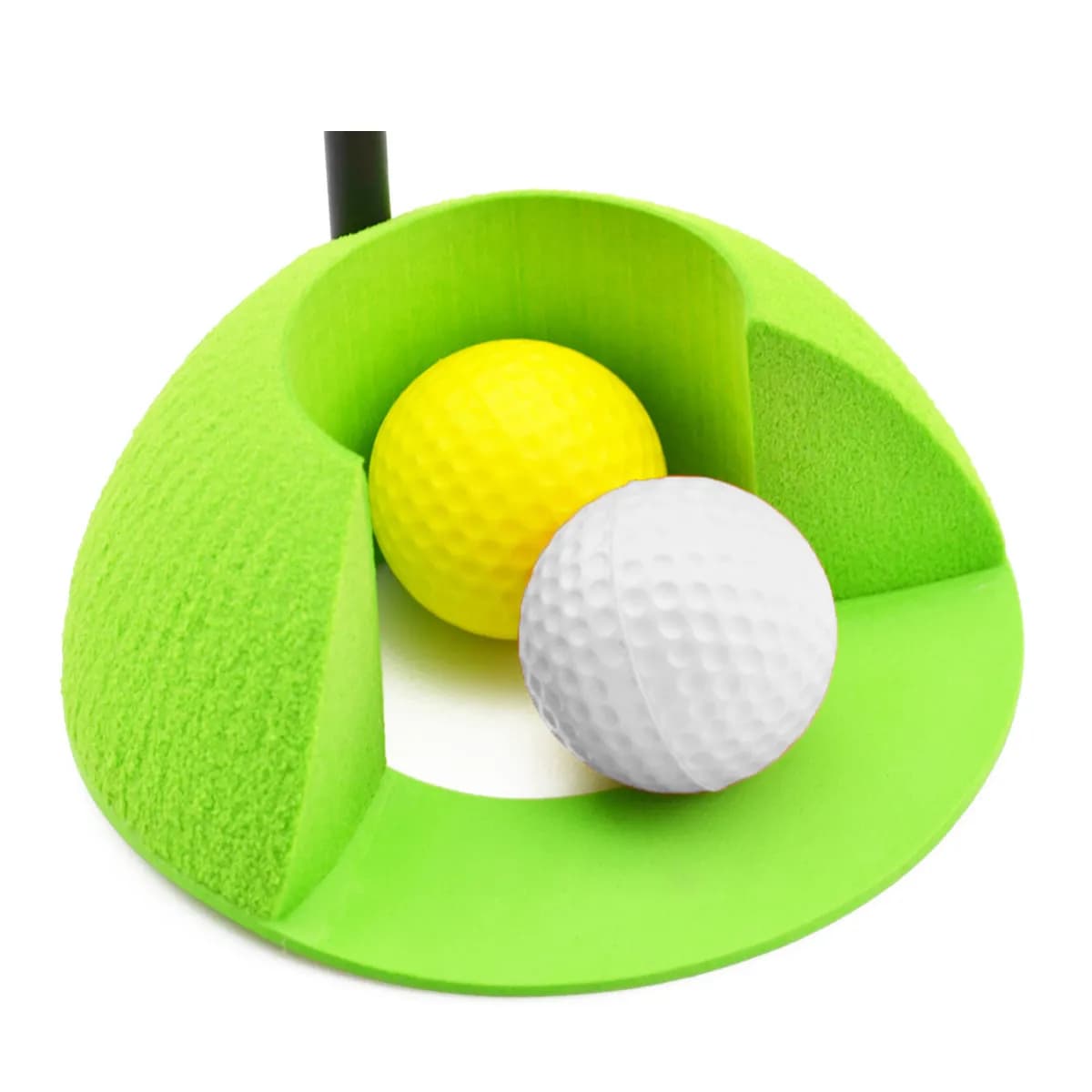 8 palline da golf in plastica, palline da allenamento per interni ed esterni, accessori da allenamento, leggere e sicure per adulti