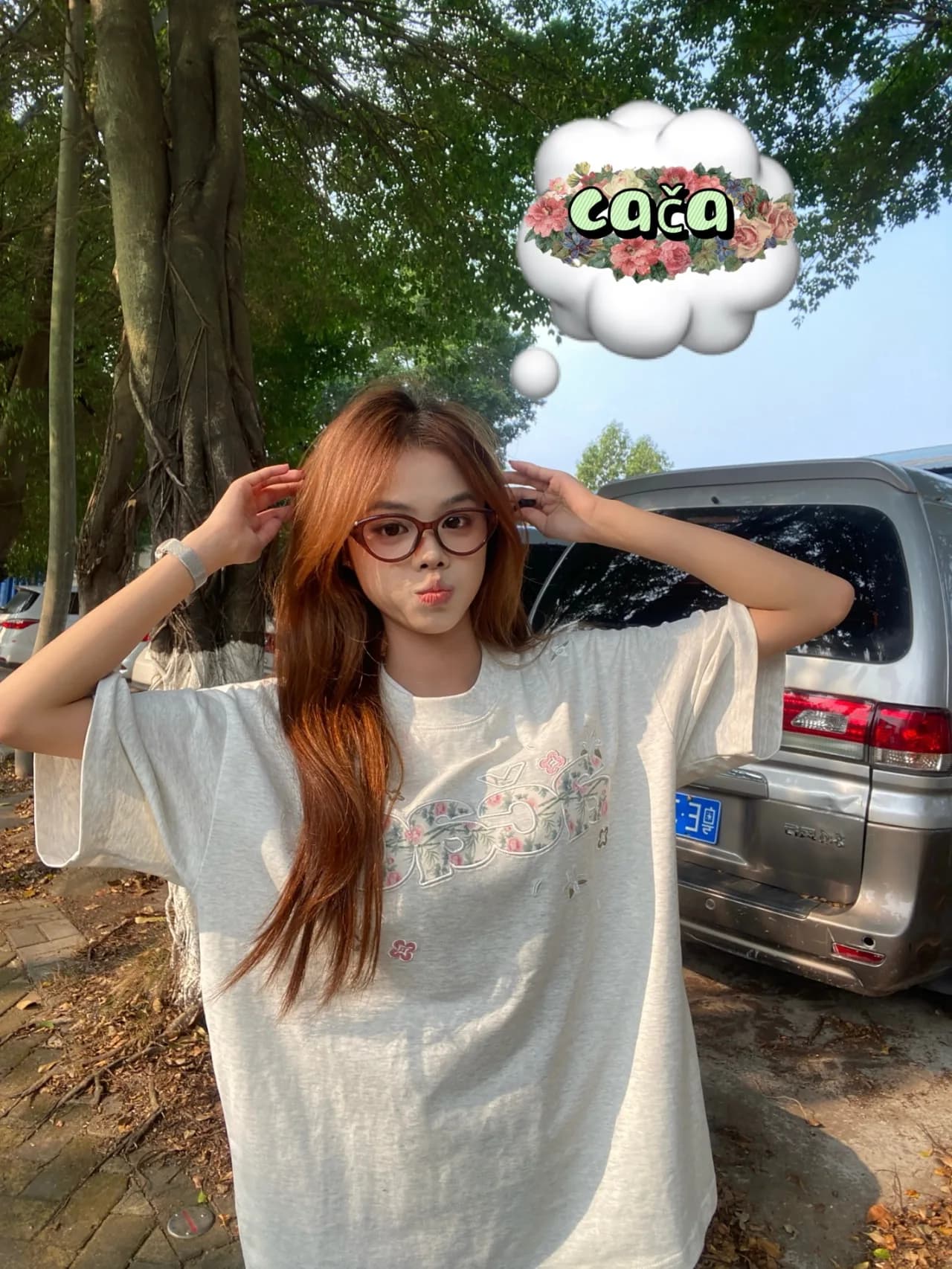Pure Cotton Short Sleeve T-Shirt Women's Summer American Design Sense Small Flower Bamboo Leaf Embroidery Fashionable Top