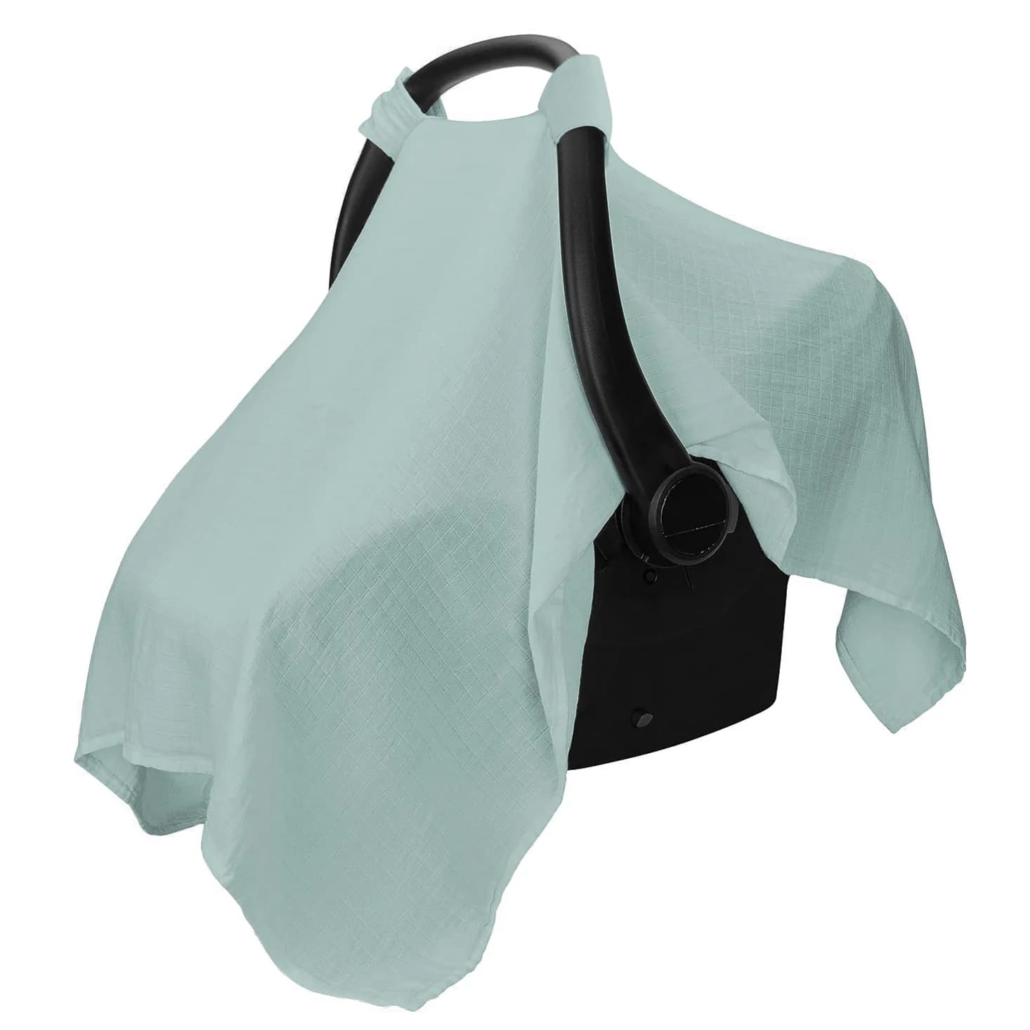 Muslin Cotton Infant Car Seat Canopy Breathable Baby Carrier Cover Stroller Sun Shade Car Seat Cover for Girl Boy Multi Use New