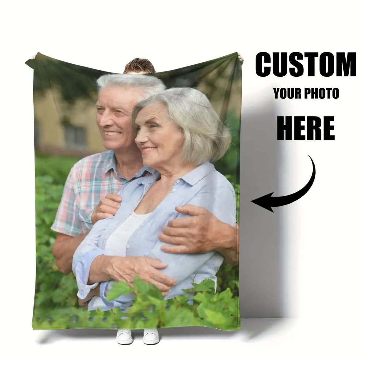 Personalized Cartoon Theme Digital Print Flannel Blanket, Hd Digital Printing, Soft Flannel, Sofa, Bed, Office Gift Blanket