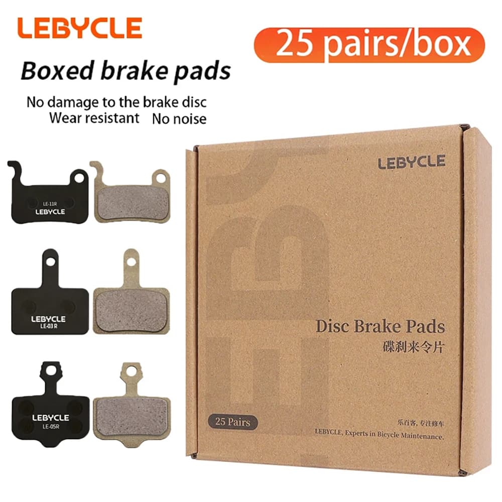 25 paia di pastiglie freno a disco per bicicletta MTB in resina/metallo/ceramica pastiglie freno idrauliche per bici da strada universali per Shimano SRAM AVID ZOOM B01S