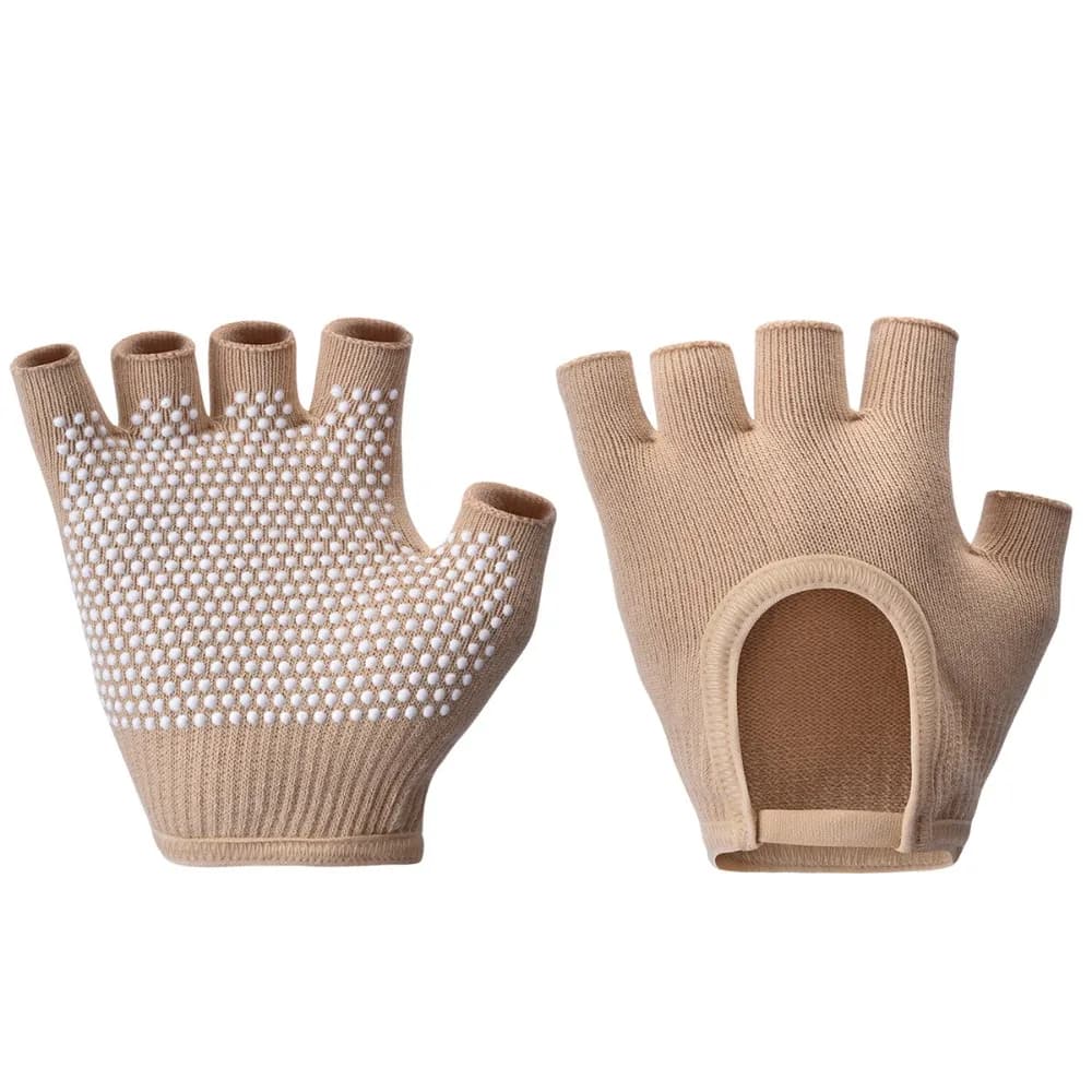 Multi-color Yoga Gloves Mid-Slip Die Calves for Pilates Palm Protection Absorption Gym
