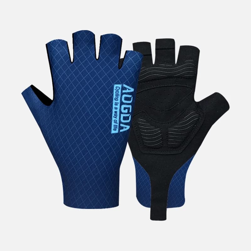 Cycling gloves Aogda Pro Race, sports bike gloves with half fingers, breathable anti-slip bicycle accessories, men's Pro Team cycling gloves