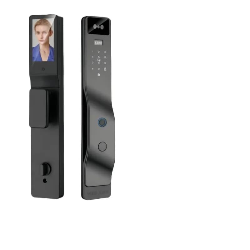 Serratura intelligente con riconoscimento facciale 3D automatico, senza impronte digitali, serratura universale con password.
