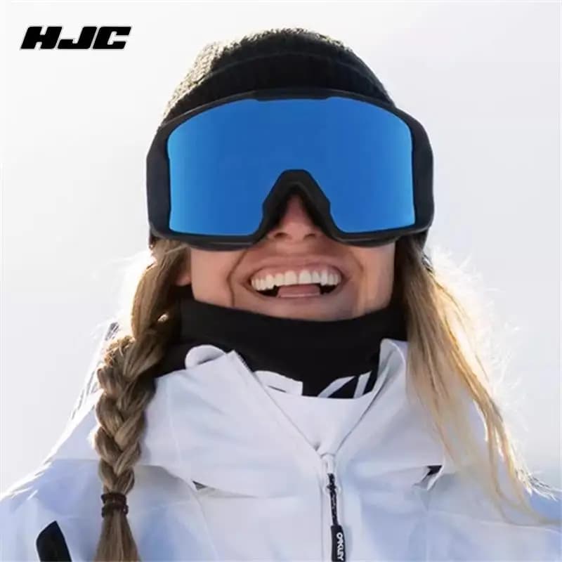 -gafas de esquí para hombre, lentes dobles con capas, antiniebla, máscara de esquí grande, para nieve y Snowboard, para invierno