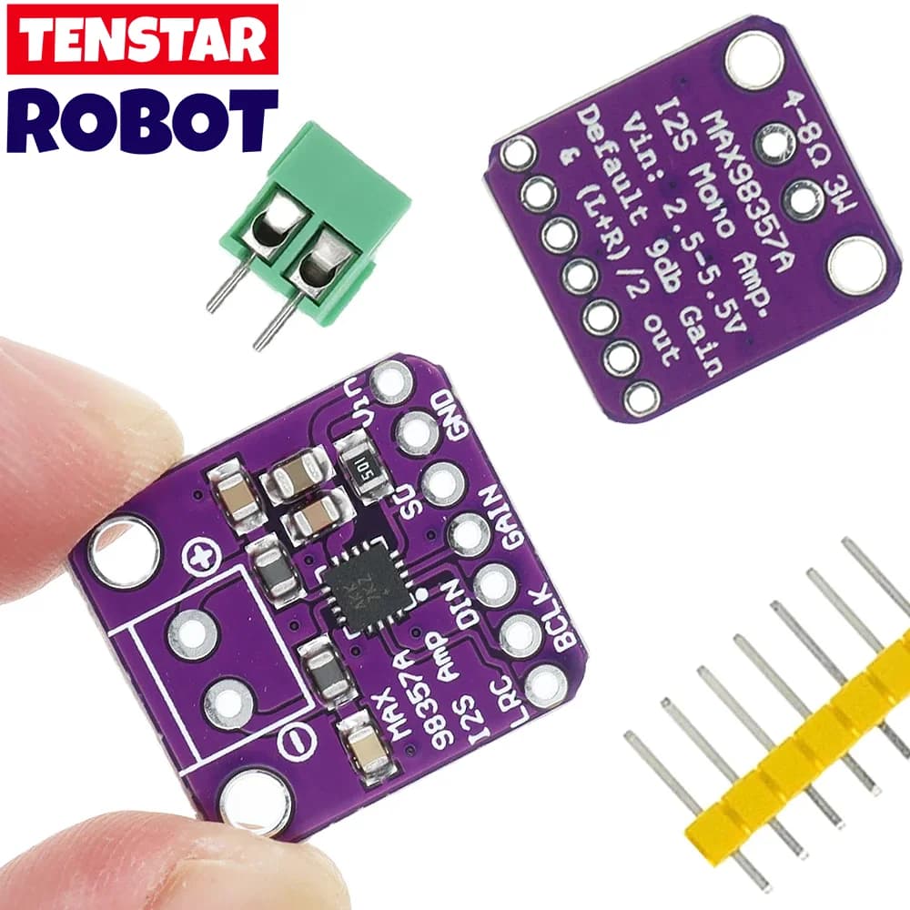 Max98357 I2S 3W classe D amplificatore interfaccia Breakout modulo di decodifica Dac scheda Audio senza filtro per Raspberry Pi Esp32