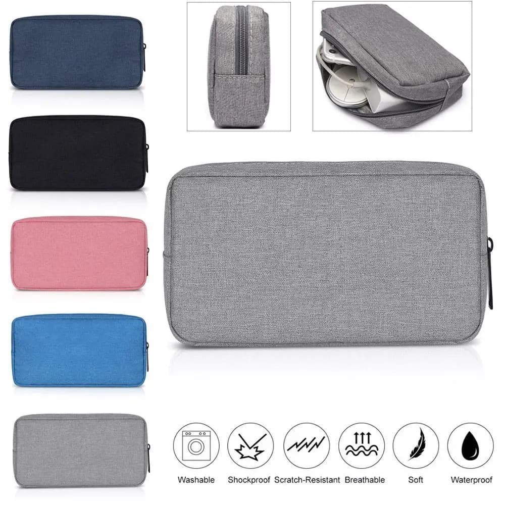 Portable Organizer USB Cable Earphone Digital Accessories Gadget Devices Pouch Storage Bag Makeup Cover