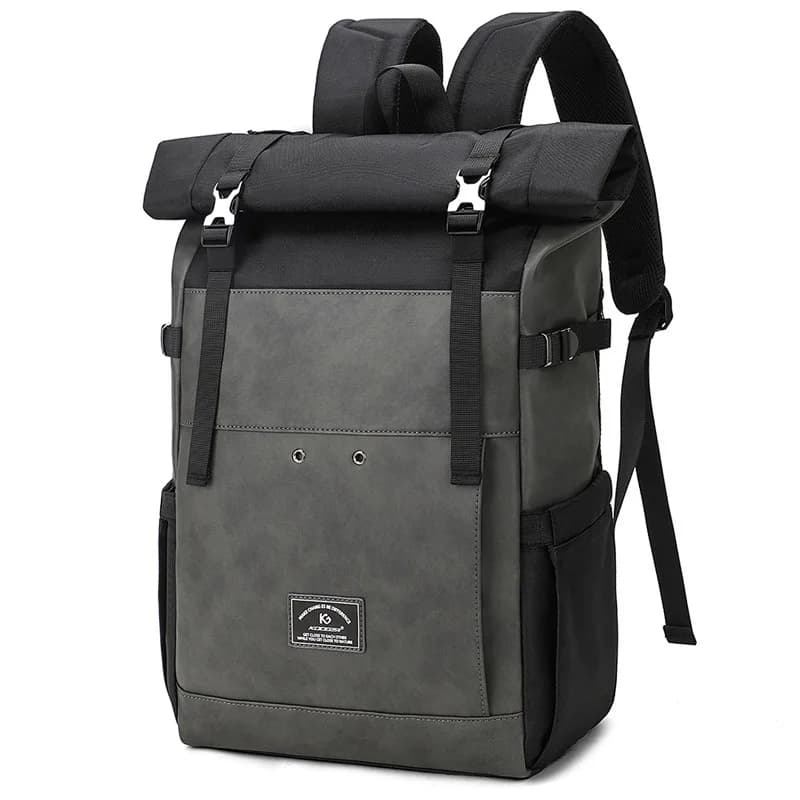 Rolltop Waterproof Rucksack Travel Bag Laptop Backpack men Back Pack Luggage Shoulder Bags Roll Cover Men Mochila Bagpack